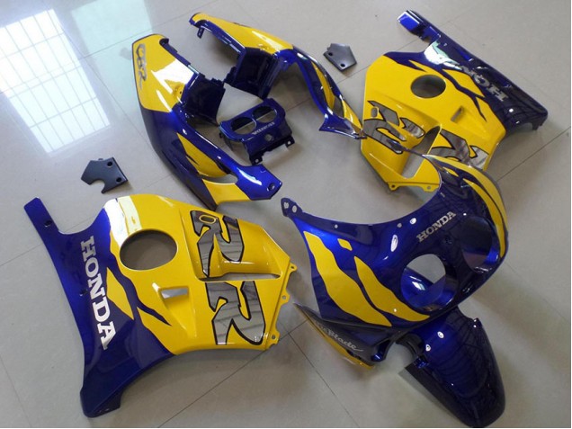 1991-1998 Blue Yellow Honda CBR250RR MC22 Motor Bike Fairings UK Factory