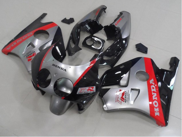 1991-1998 Silver Black Red Honda CBR250RR MC22 Motorcycle Fairing Kits UK Factory