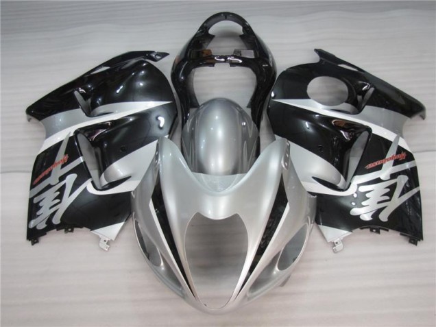 1996-2007 Silver Black Suzuki GSXR 1300 Hayabusa Motorcycle Fairing Kits UK Factory