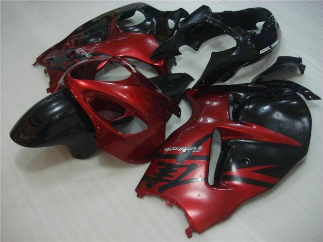 1996-2007 Red Black Suzuki GSXR 1300 Hayabusa Motorcycle Fairing Kit UK Factory