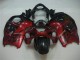 1996-2007 Red Black Suzuki GSXR 1300 Hayabusa Motorcycle Fairing Kit UK Factory