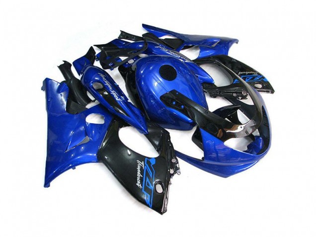 1994-2007 Blue Black Yamaha YZF600R Thundercat Motor Bike Fairings UK Factory