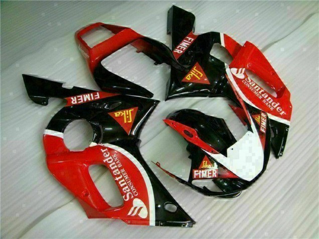 1998-2002 Red Black Yamaha YZF R6 Motorcyle Fairings UK Factory