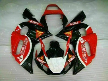 1998-2002 Red Black Yamaha YZF R6 Motorcyle Fairings UK Factory