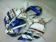 2000-2001 Blue White Yamaha YZF R1 Replacement Fairings UK Factory