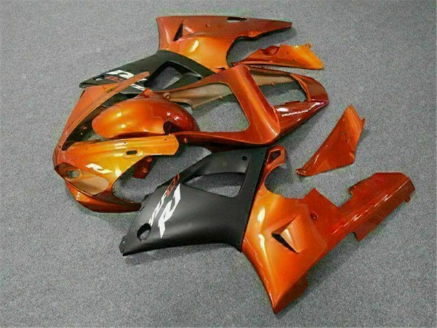 2000-2001 Orange Yamaha YZF R1 Motor Fairings UK Factory