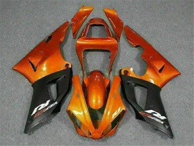 2000-2001 Orange Yamaha YZF R1 Motor Fairings UK Factory