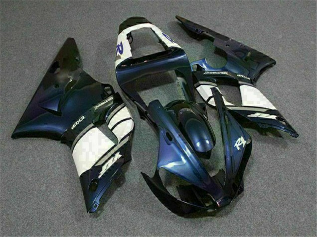 2000-2001 Blue Yamaha YZF R1 Motorcycle Fairing Kits UK Factory