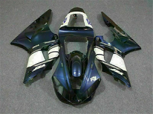 2000-2001 Blue Yamaha YZF R1 Motorcycle Fairing Kits UK Factory