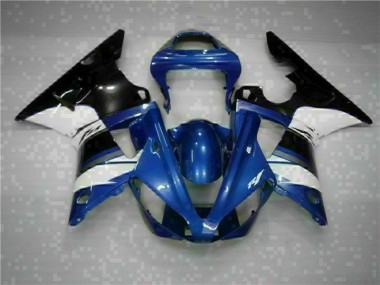 2000-2001 Blue Yamaha YZF R1 Bike Fairing Kit UK Factory