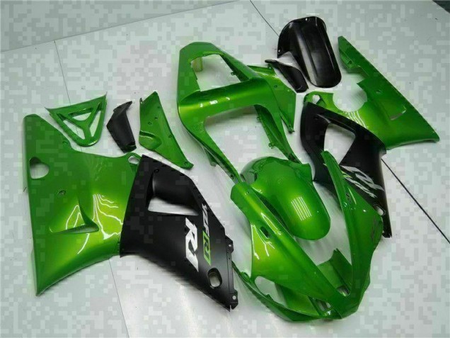 2000-2001 Green Yamaha YZF R1 Motorcyle Fairings UK Factory