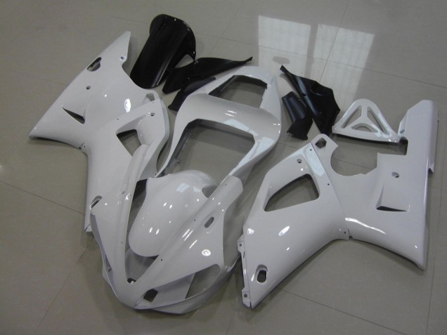 2000-2001 Pearl White Yamaha YZF R1 Motor Bike Fairings UK Factory