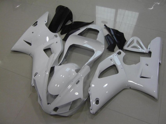 2000-2001 White No Decals Yamaha YZF R1 Motor Fairings UK Factory