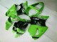 2000-2002 Green Black Kawasaki ZX6R Bike Fairings UK Factory