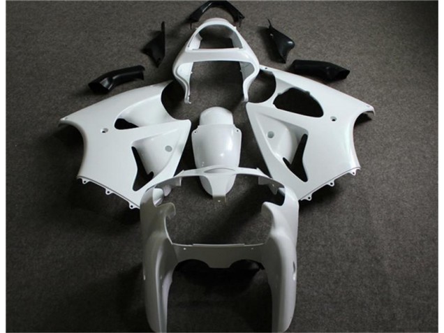 2000-2002 Unpainted Kawasaki ZX6R Replacement Motorcycle Fairings UK Factory