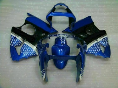 2000-2002 Blue Kawasaki ZX6R Motorcylce Fairings UK Factory