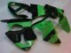 2000-2002 Green Black Kawasaki ZX6R Motorcycle Fairings UK Factory