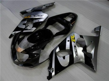 2000-2002 Silver Black Suzuki GSXR 1000 Motor Fairings UK Factory