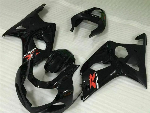 2000-2002 Black Suzuki GSXR 1000 Motorcylce Fairings UK Factory