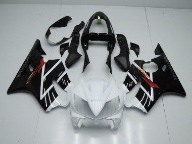 2001-2003 Black White Honda CBR600 F4i Bike Fairings UK Factory