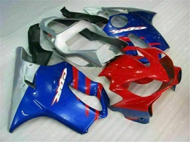 2001-2003 Blue Red Honda CBR600 F4i Motorbike Fairings UK Factory