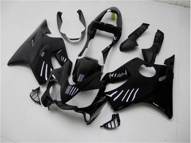 2001-2003 Glossy Black Honda CBR600 F4i Motorbike Fairing Kits UK Factory