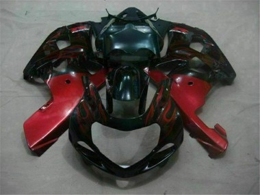 2001-2003 Black Red Suzuki GSXR 600/750 Motorbike Fairing UK Factory