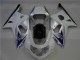 2001-2003 White Silver Suzuki GSXR 600/750 Bike Fairings UK Factory