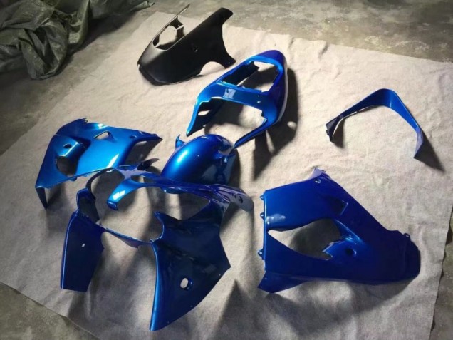 2002-2003 Blue Matte Black Kawasaki ZX9R Motorbike Fairings UK Factory