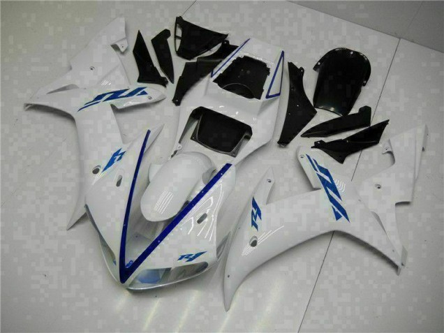 2002-2003 White Yamaha YZF R1 Motorbike Fairing & Bodywork UK Factory