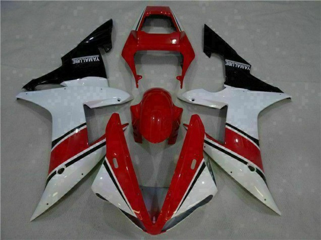 2002-2003 Red Yamaha YZF R1 Motorcycle Fairing Kits UK Factory