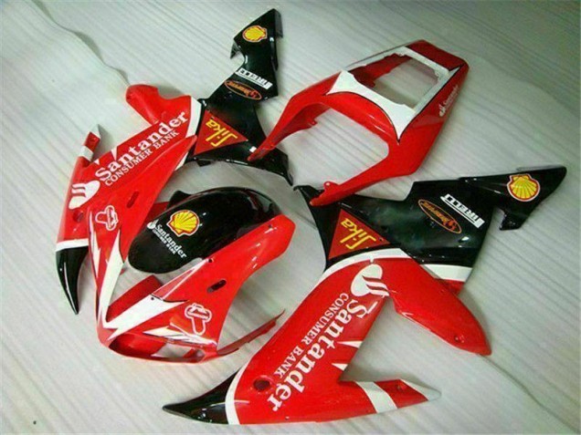 2002-2003 Red Yamaha YZF R1 Bike Fairings & Bodywork UK Factory