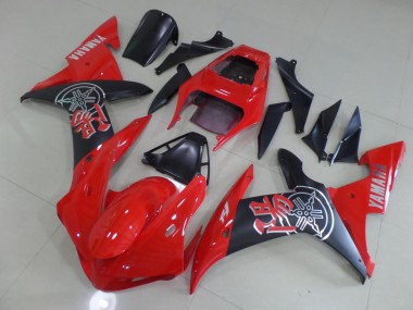 2002-2003 Matte Red Yamaha YZF R1 Motorcycle Fairing Kits UK Factory