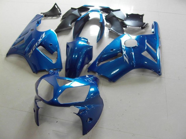 2002-2006 Blue OEM Style Kawasaki ZX12R Motorcyle Fairings UK Factory