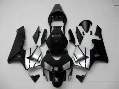 2003-2004 Black Silver Honda CBR600RR Bike Fairing UK Factory