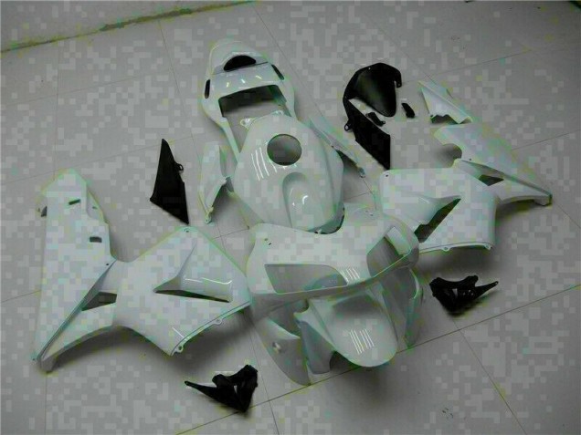 2003-2004 White Honda CBR600RR Motorcyle Fairings & Bodywork UK Factory