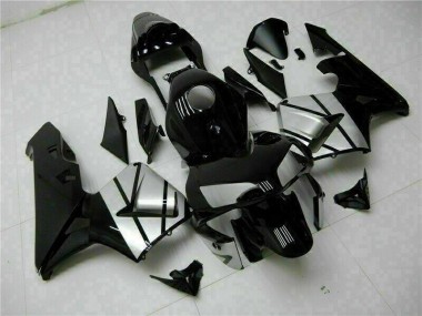 2003-2004 Glossy Black Honda CBR600RR Motorbike Fairing Kits UK Factory