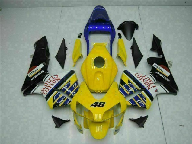 2003-2004 Yellow Honda CBR600RR Motorcyle Fairings UK Factory