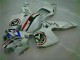 2003-2004 White Blue R 2 Honda CBR600RR Motorcycle Fairings UK Factory