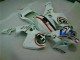 2003-2004 White Blue R 2 Honda CBR600RR Motorcycle Fairings UK Factory