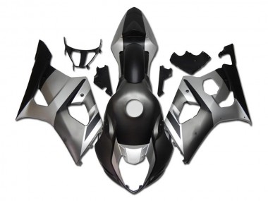 2003-2004 Matte Black Suzuki GSXR 1000 Motorbike Fairing Kits & Bodywork UK Factory