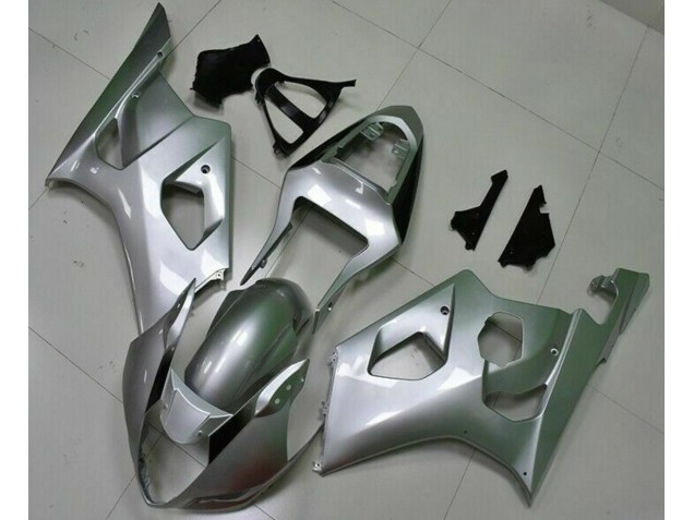 2003-2004 Silver Suzuki GSXR 1000 Motorcyle Fairings UK Factory