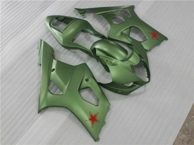 2003-2004 Green Suzuki GSXR 1000 Motorcycle Fairings UK Factory