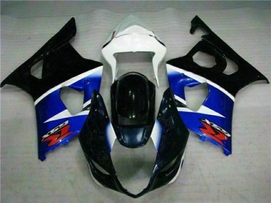 2003-2004 Black Blue Suzuki GSXR 1000 Motorcycle Fairing UK Factory