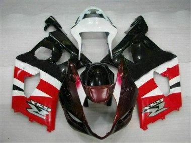 2003-2004 Red Black Suzuki GSXR 1000 Replacement Fairings UK Factory