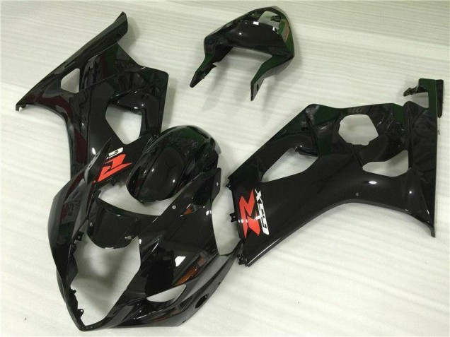 2003-2004 Glossy Black Suzuki GSXR 1000 Motor Fairings UK Factory