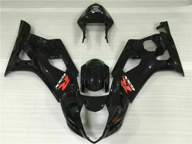 2003-2004 Glossy Black Suzuki GSXR 1000 Motor Fairings UK Factory