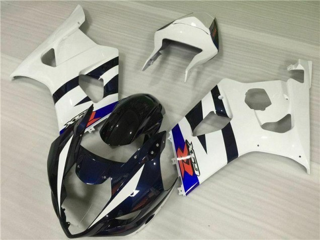 2003-2004 White Black Suzuki GSXR 1000 Motorcylce Fairings UK Factory