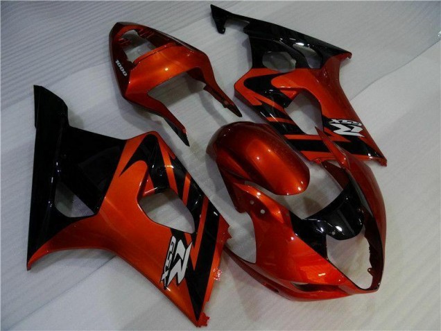 2003-2004 Brown Black Suzuki GSXR 1000 Motorcycle Fairings UK Factory