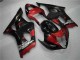 2003-2004 Red Black Suzuki GSXR 1000 Motorcycle Fairing Kits UK Factory